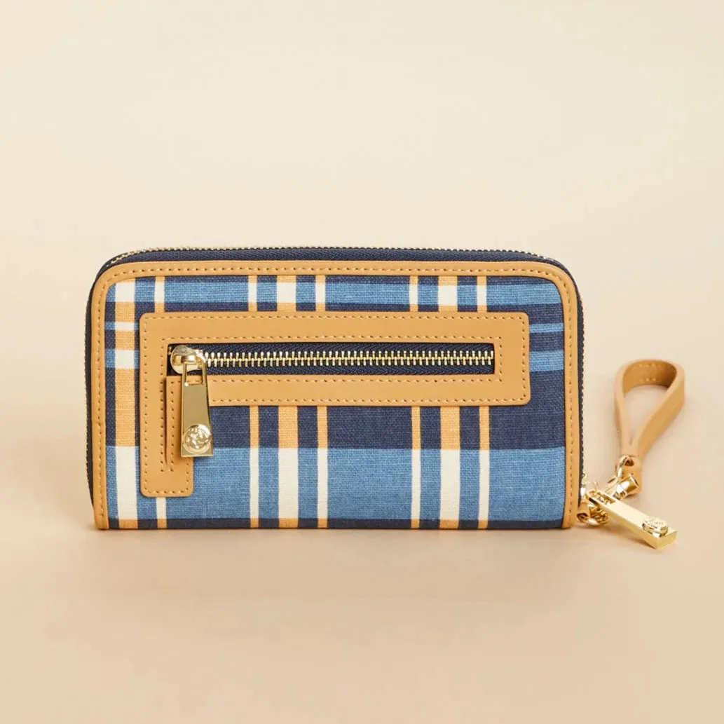 449 Wallet Kalalanta Plaid Navy