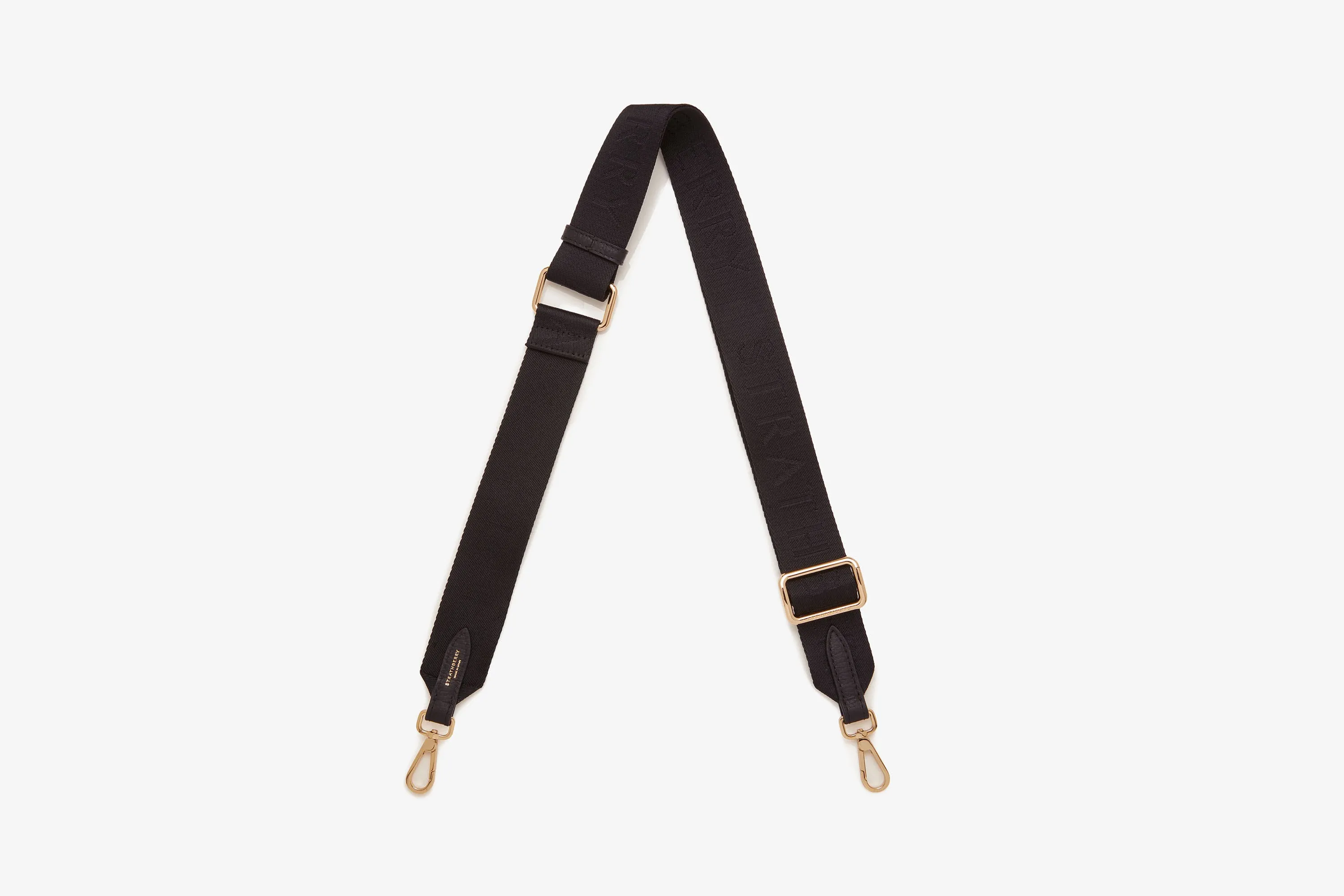 Adjustable Webbing Strap - Black Logo