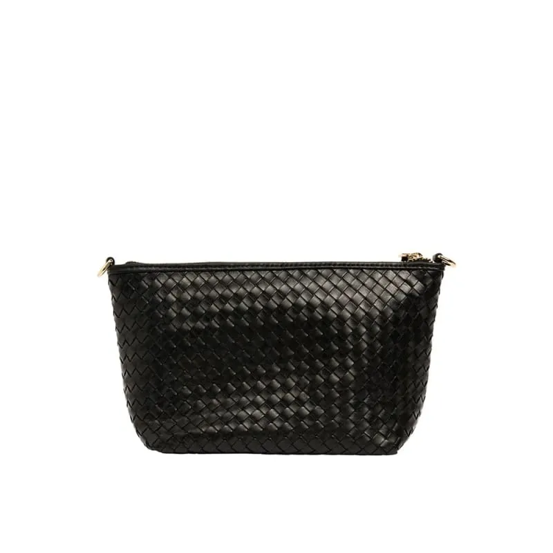 Agnes Bag | Black Weave