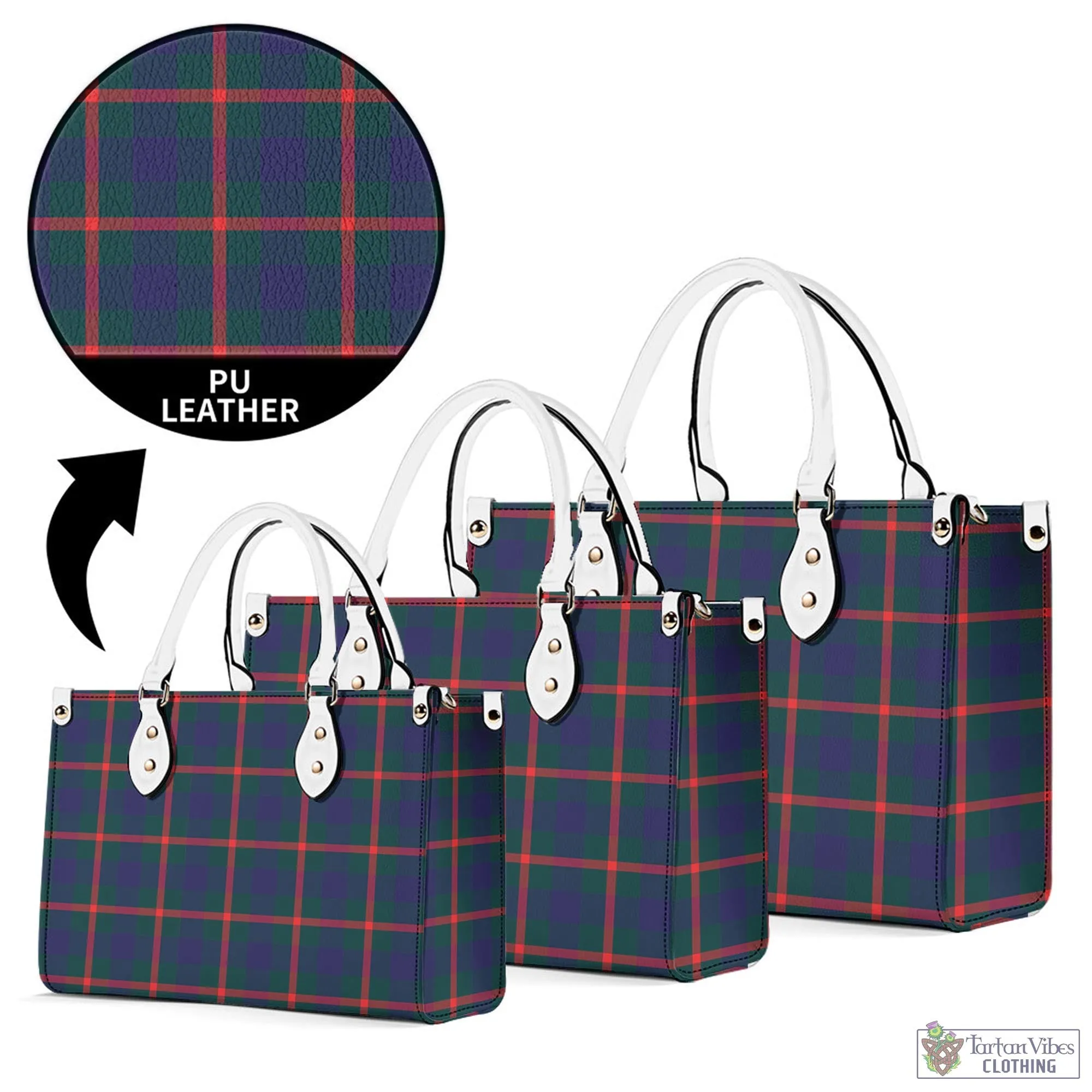 Agnew Tartan Luxury Leather Handbags