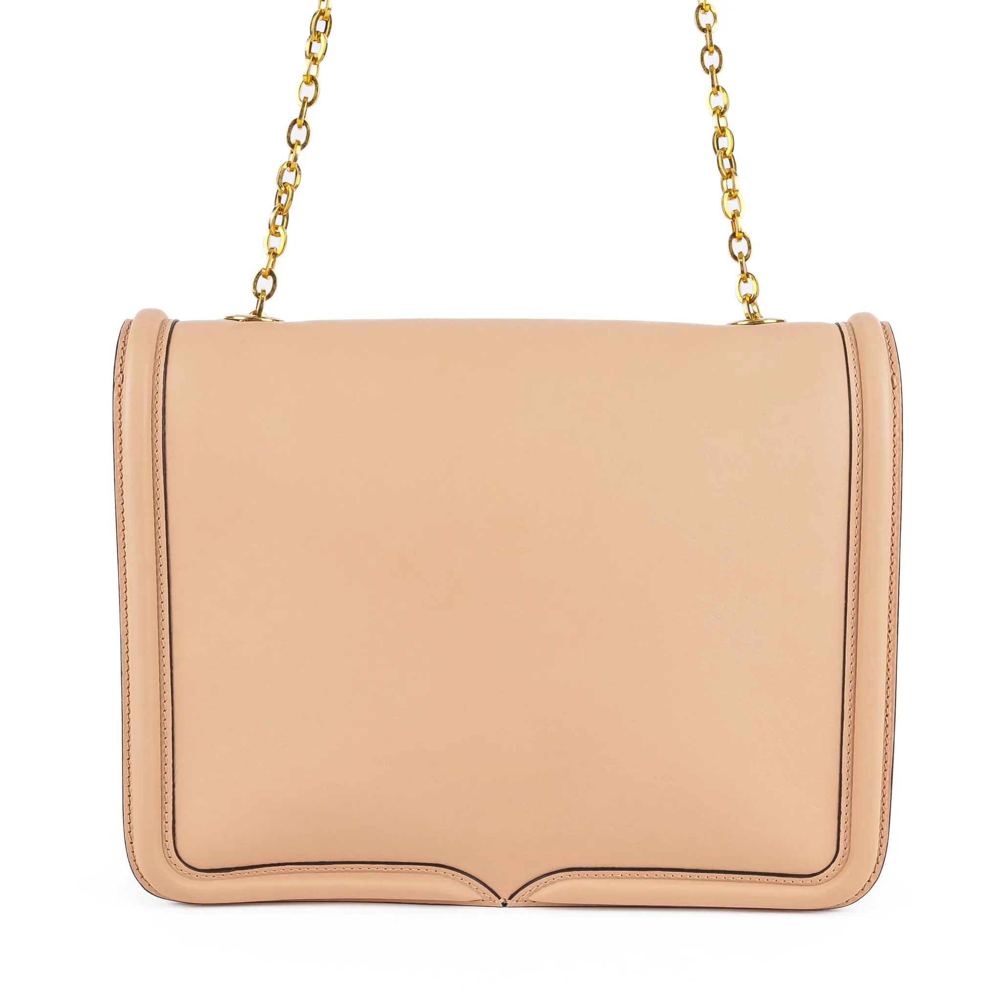 ALEXANDER MCQUEEN Shoulder Bag - Peach Leather