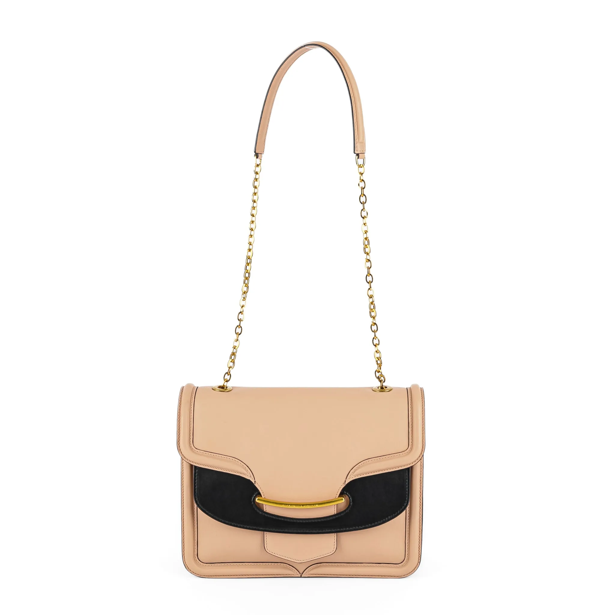 ALEXANDER MCQUEEN Shoulder Bag - Peach Leather