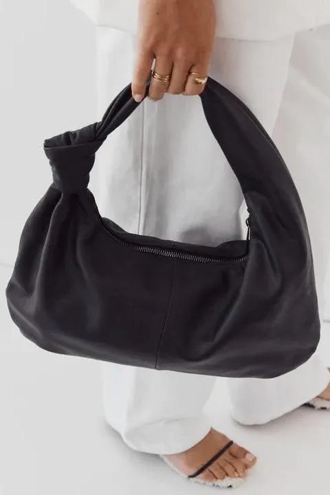 Allegra Knot Bag | Black