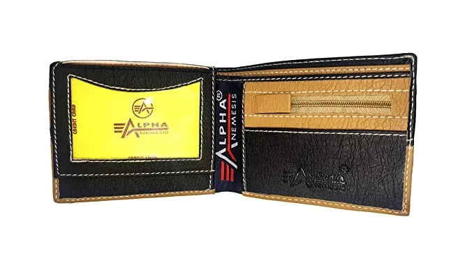 Alpha Nemesis Multicolour Men's Wallet (Thumb Design)