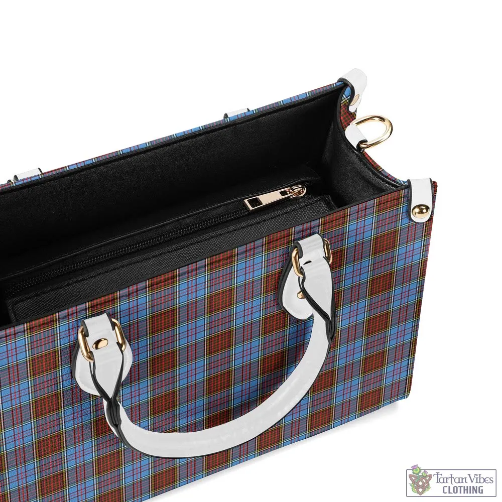 Anderson Modern Tartan Luxury Leather Handbags