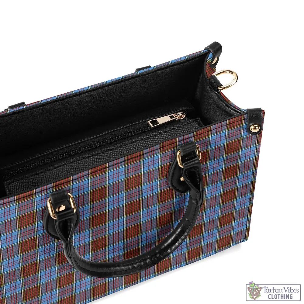 Anderson Modern Tartan Luxury Leather Handbags