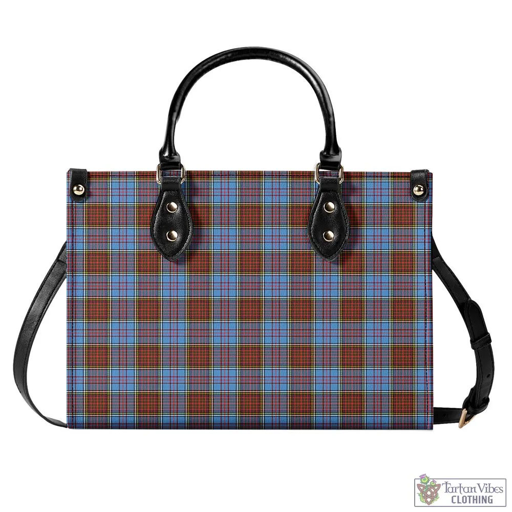 Anderson Modern Tartan Luxury Leather Handbags