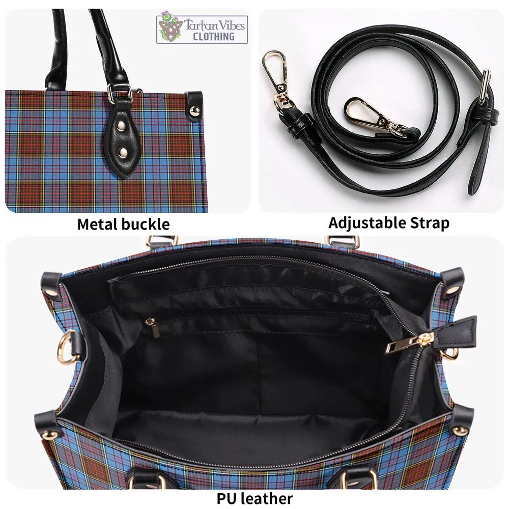 Anderson Modern Tartan Luxury Leather Handbags