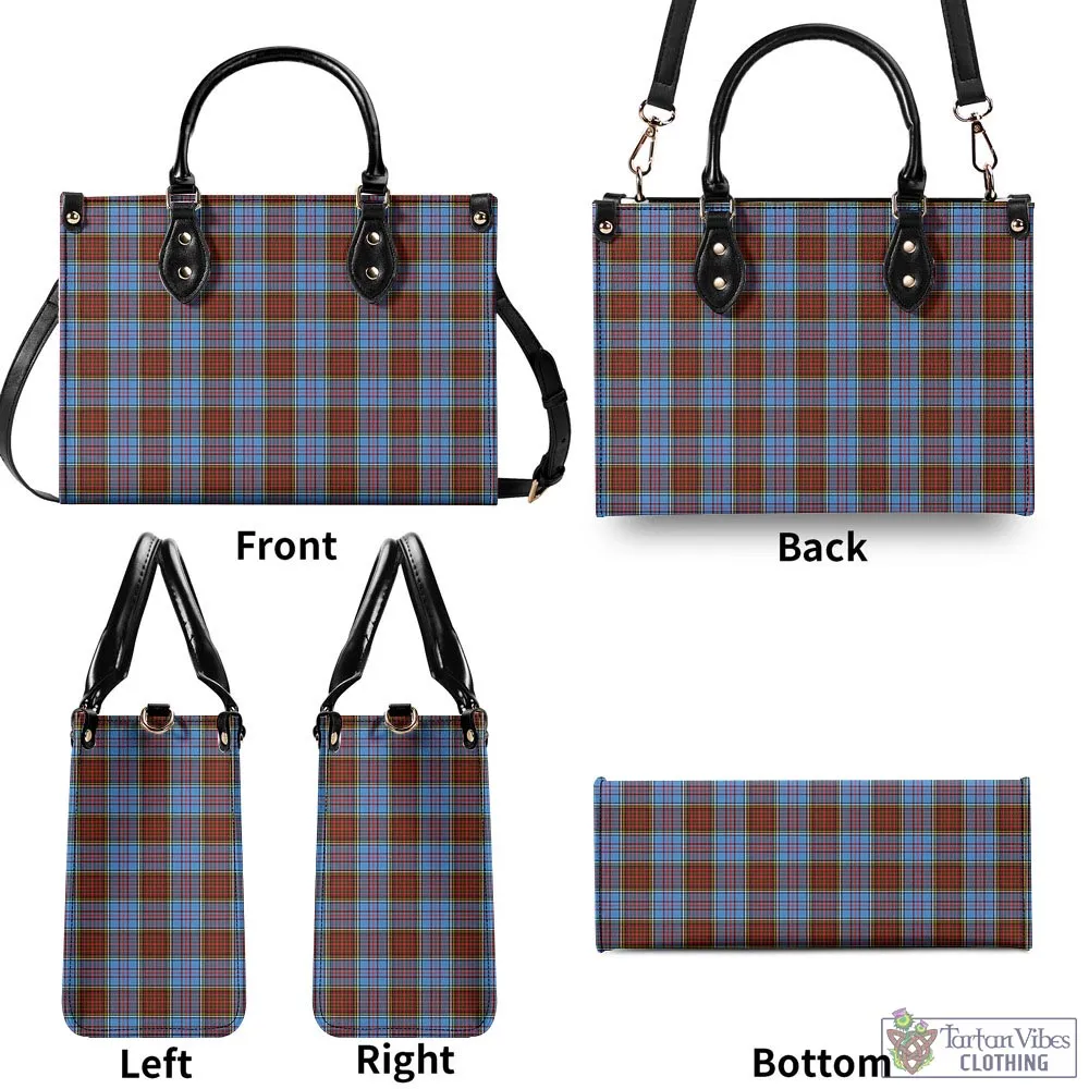 Anderson Modern Tartan Luxury Leather Handbags