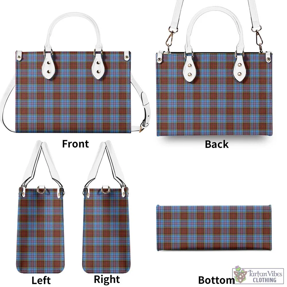 Anderson Modern Tartan Luxury Leather Handbags