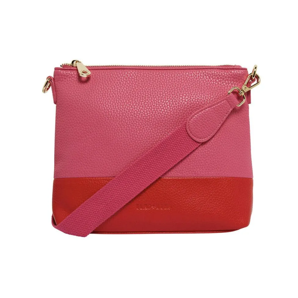 Avoca Crossbody | Fuchsia & Red