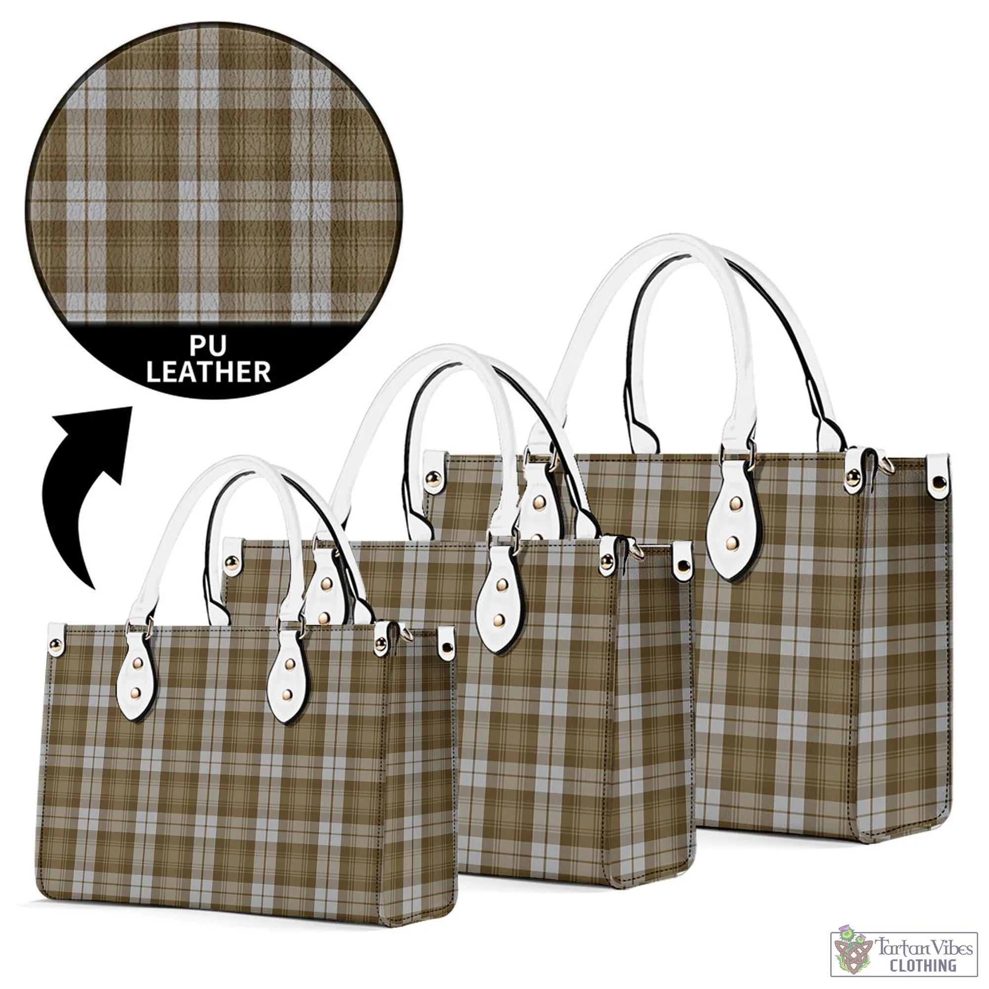 Baillie Dress Tartan Luxury Leather Handbags