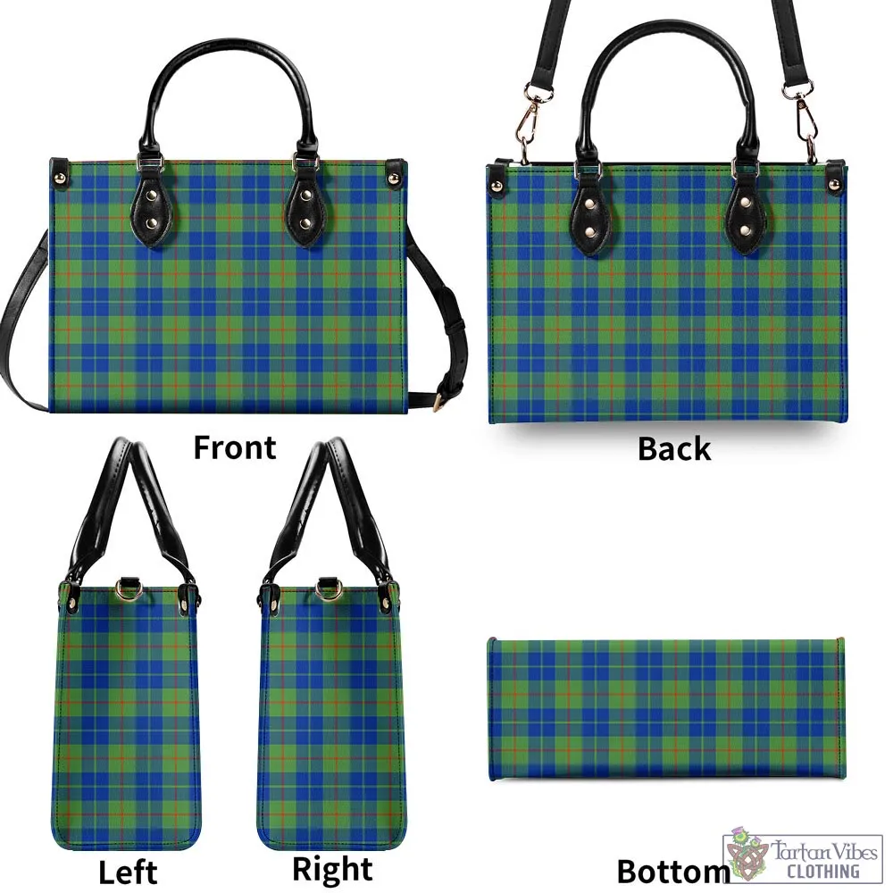 Barclay Hunting Ancient Tartan Luxury Leather Handbags