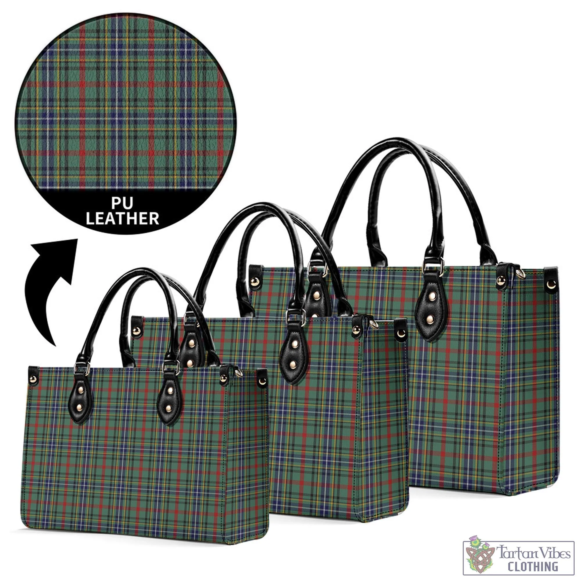 Bisset Tartan Luxury Leather Handbags