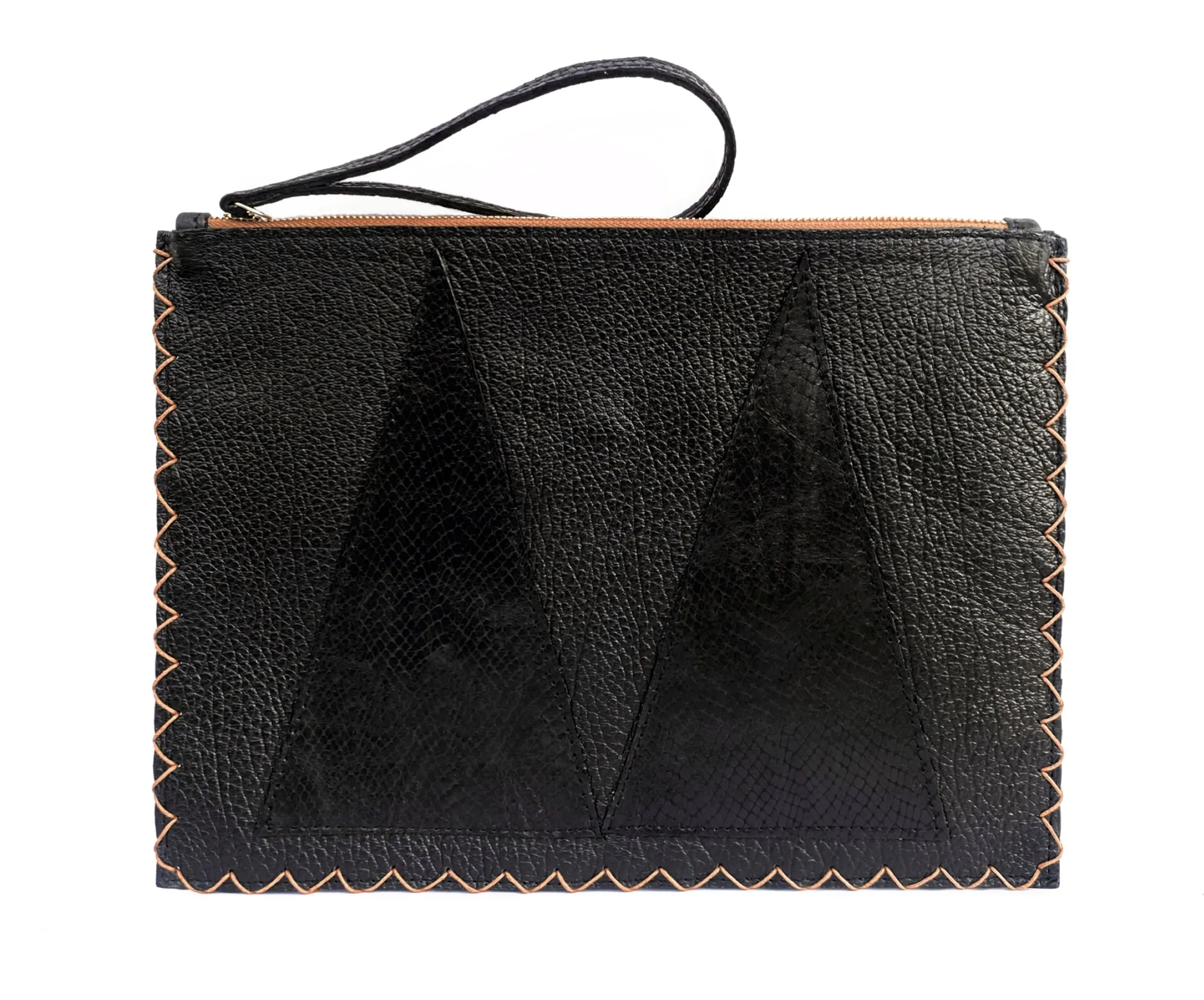 BLACK FLAT TRAVEL CLUTCH