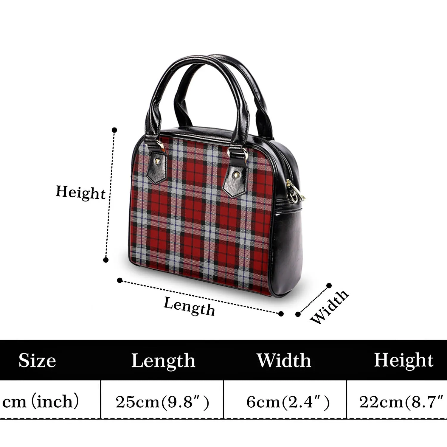 Brodie Dress Tartan Shoulder Handbags