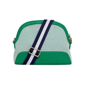 Bronte Day Bag | Green with Canvas