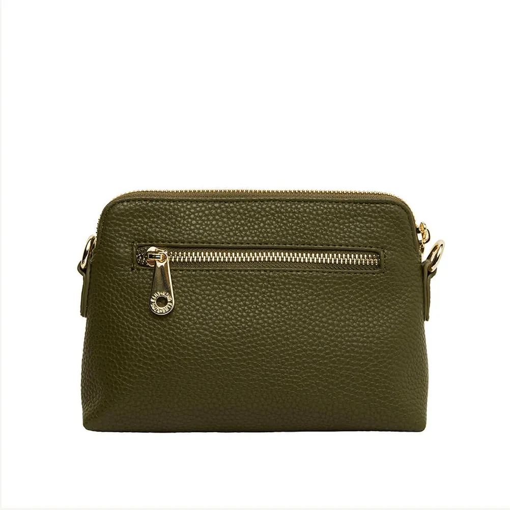 Burbank Crossbody | Khaki Pebble