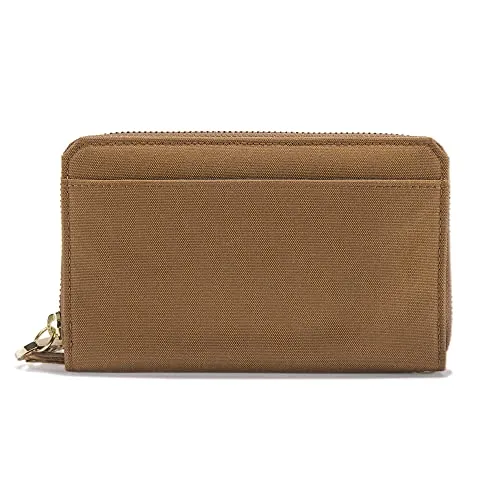 Carhartt B0000246 Women's Casual Canvas Lay Flat Clutch Wallets For Women