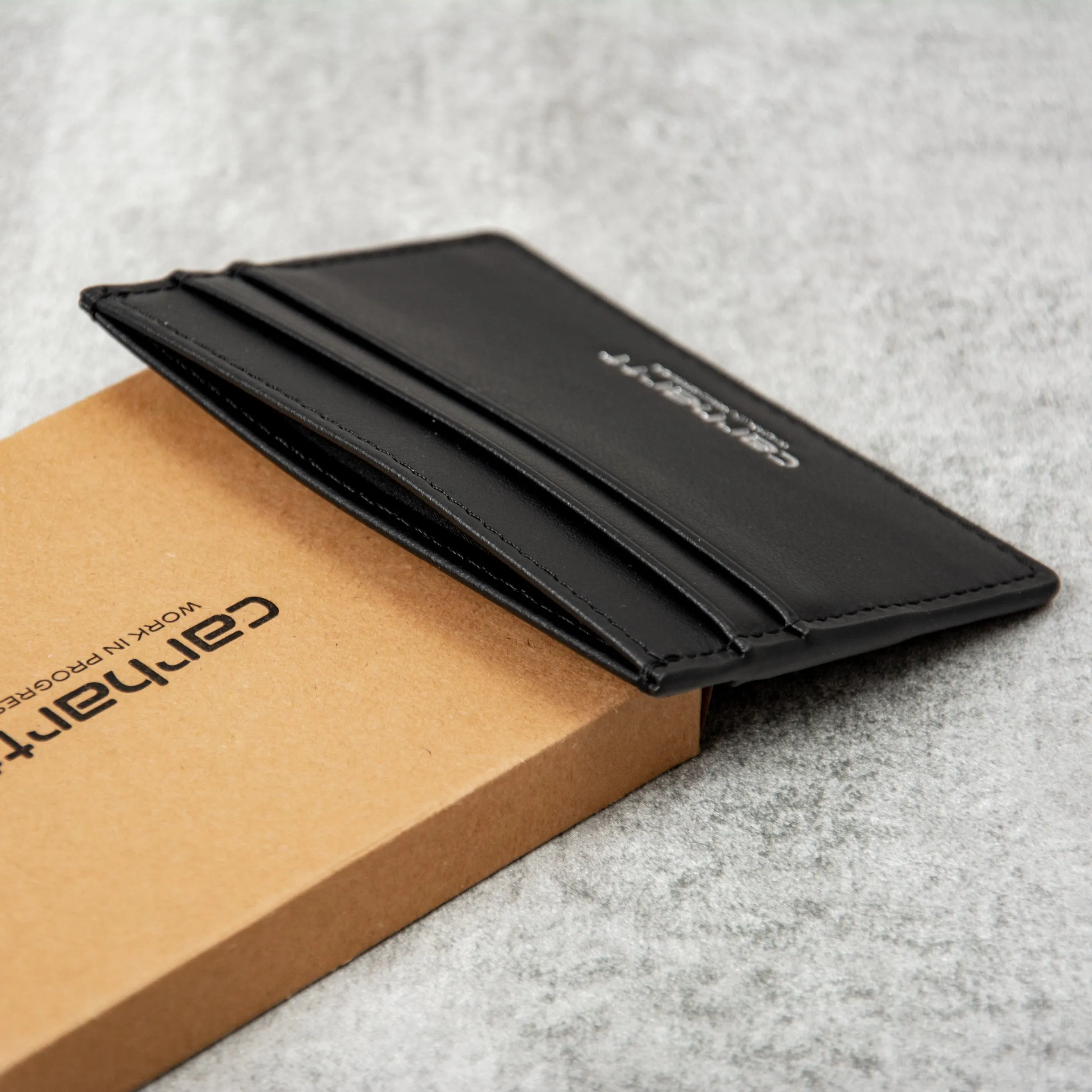 Carhartt WIP Vegas Cardholder - Black / Silver