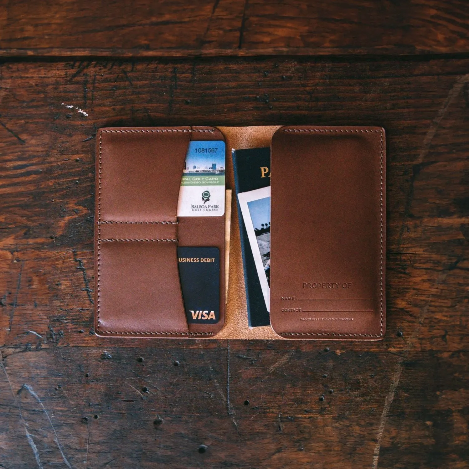 Charter Wallet - Brown