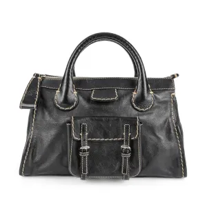 CHLOE Edith Tote - Black Leather