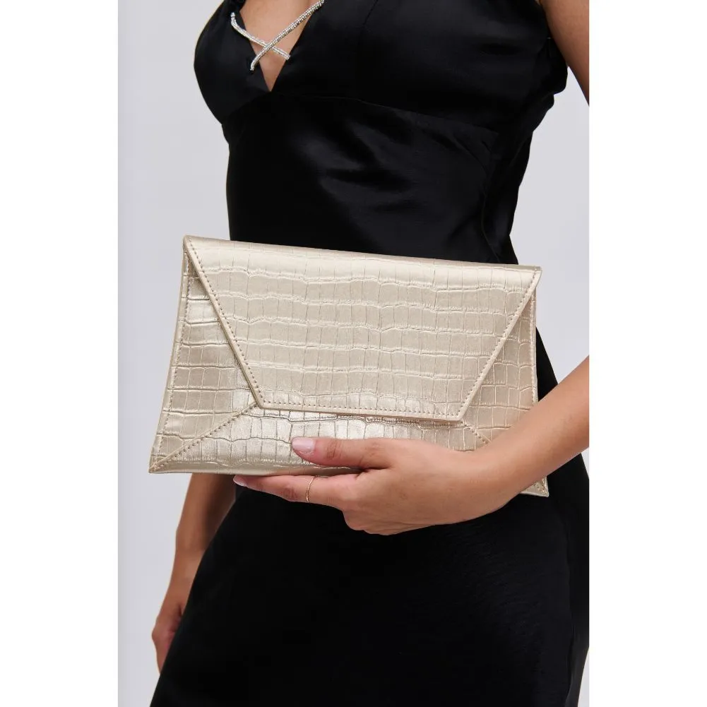 Cora - Croco Clutch