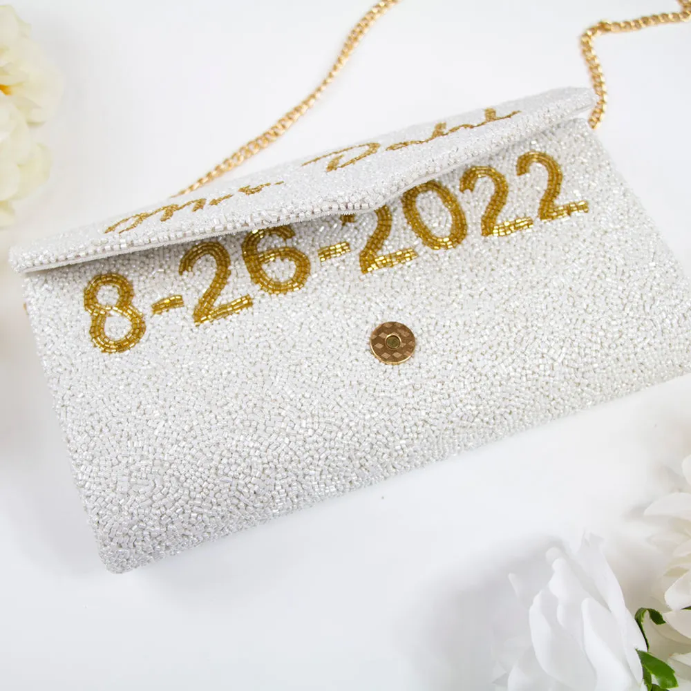 Custom Envelope Wedding Clutch Bag (ENV)