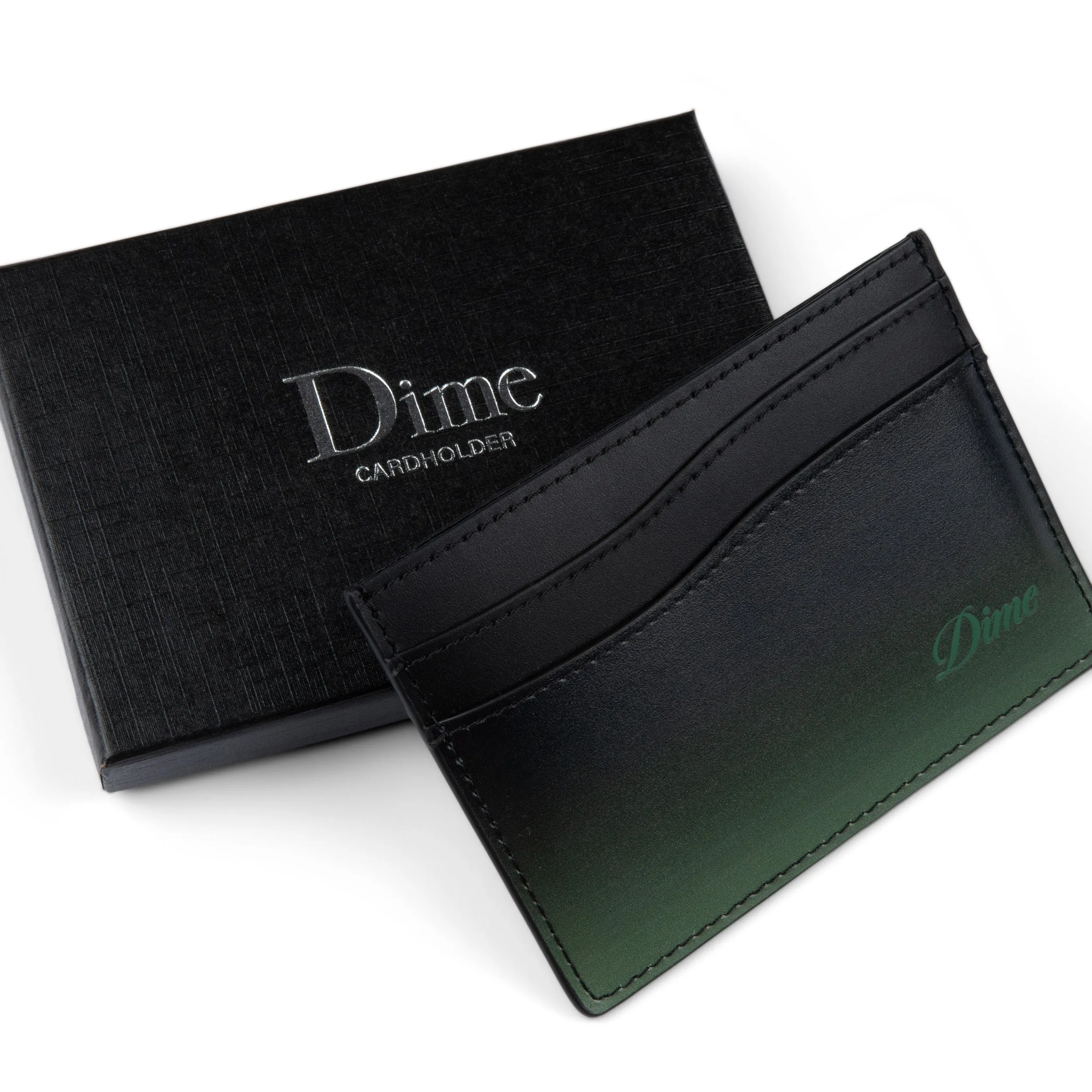 Dime Cursive Gradient Cardholder: Assorted Colors