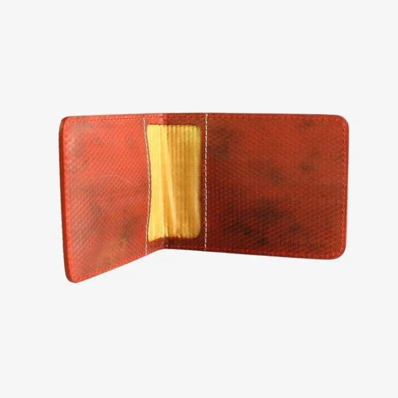 Double Cardholder Made Of  British Reclaimed Firehose /Parachute Silk