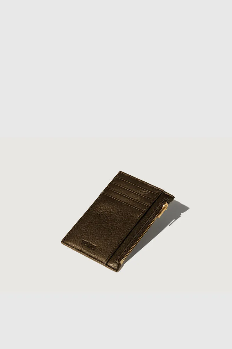 Frank Cardholder - Espresso Deer Nappa