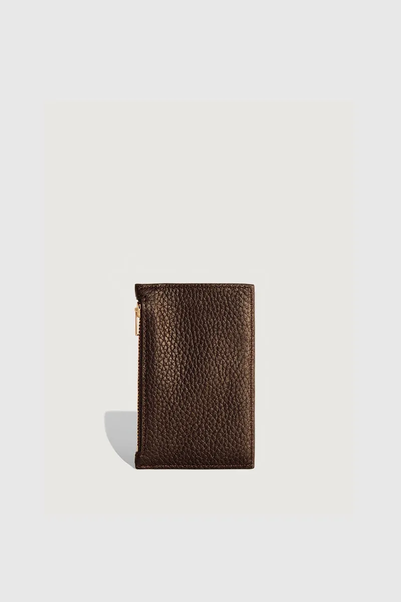 Frank Cardholder - Espresso Deer Nappa