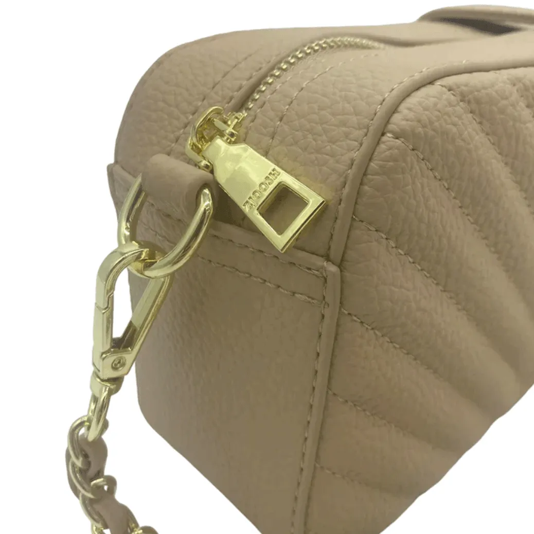 Frankie Speed Cross Body Bag | Nude