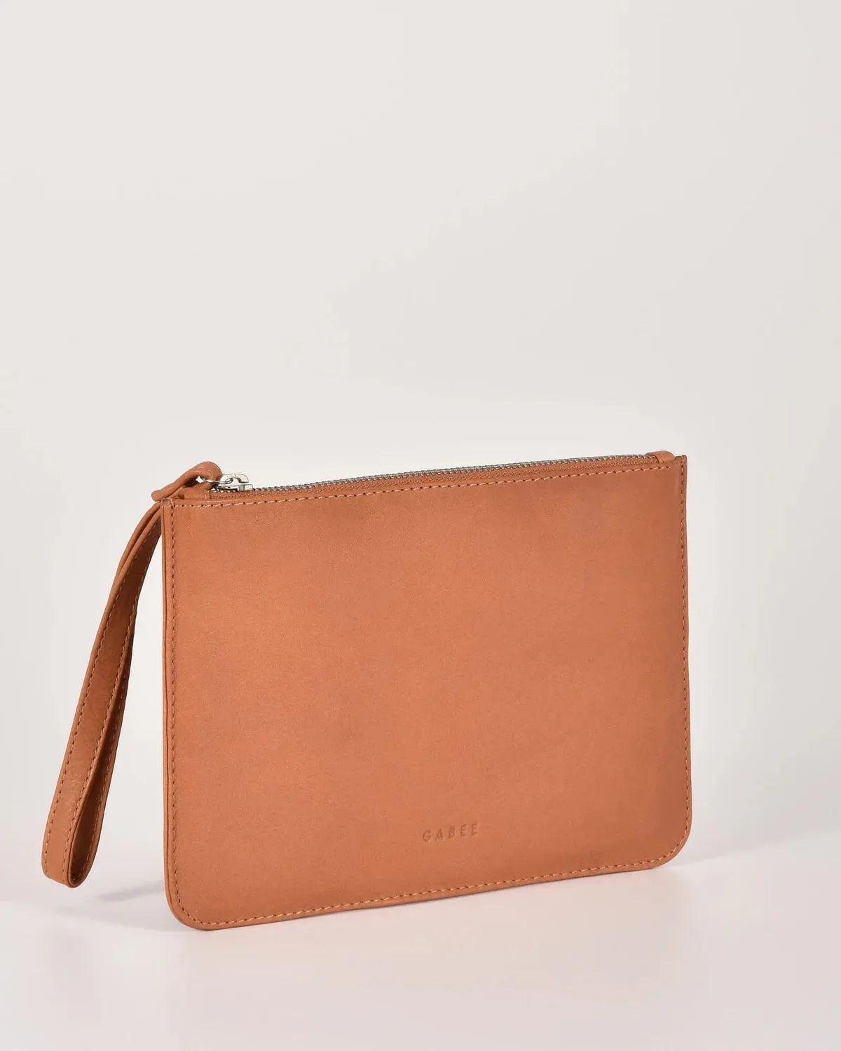 Gabee Queens Leather Clutch