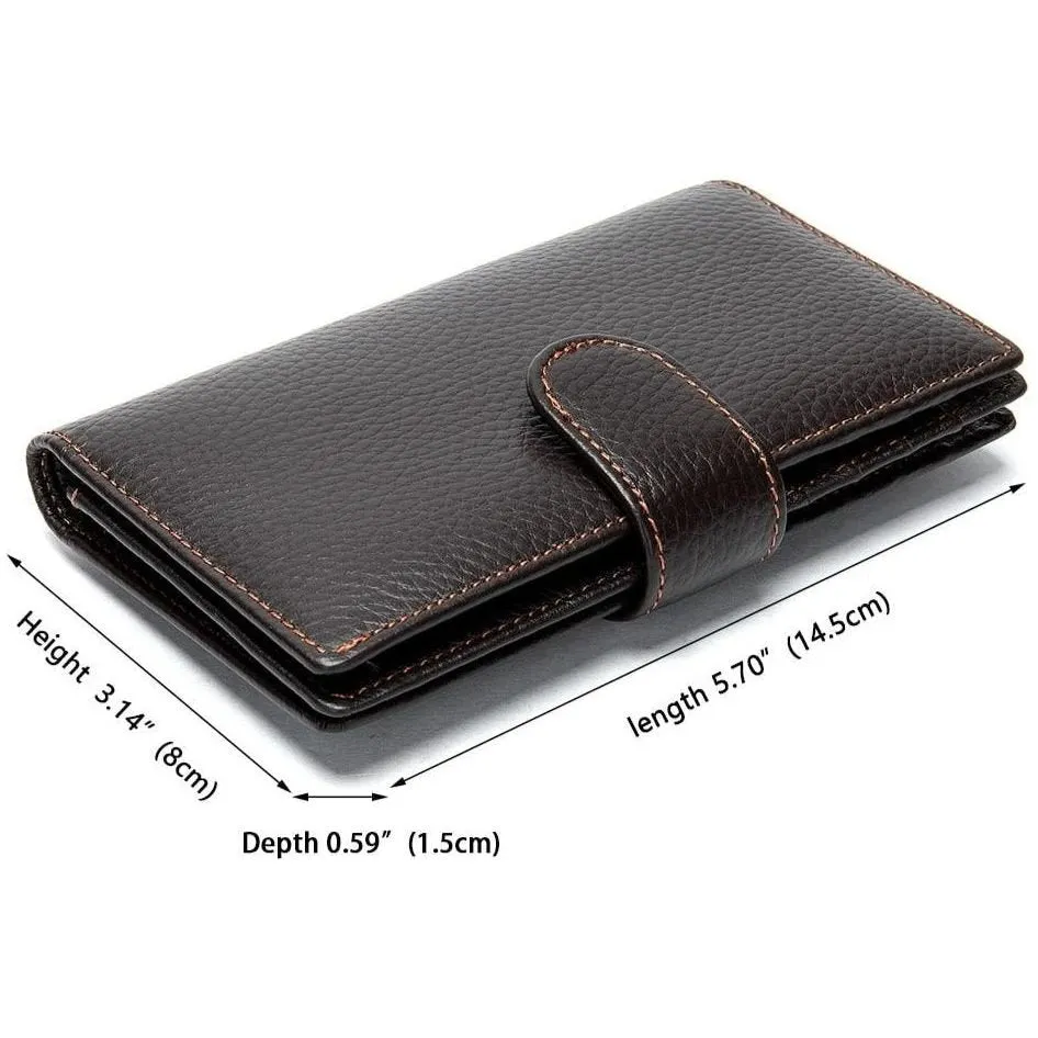 GatorLuxe Exotic Slim Leather Cardholder Wallet