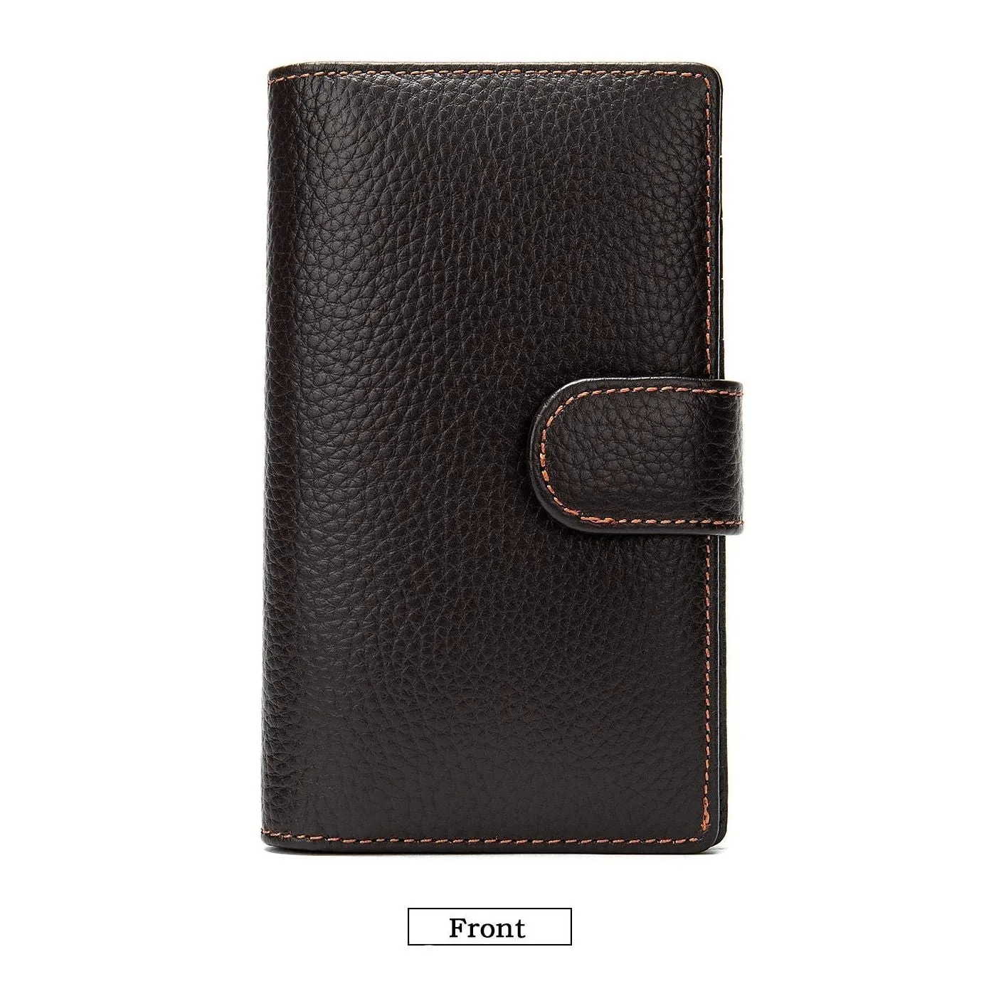 GatorLuxe Exotic Slim Leather Cardholder Wallet