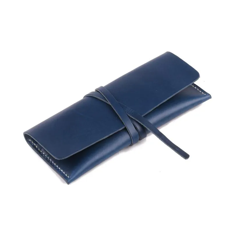 Genuine Leather Long Clutch Purse Wallet