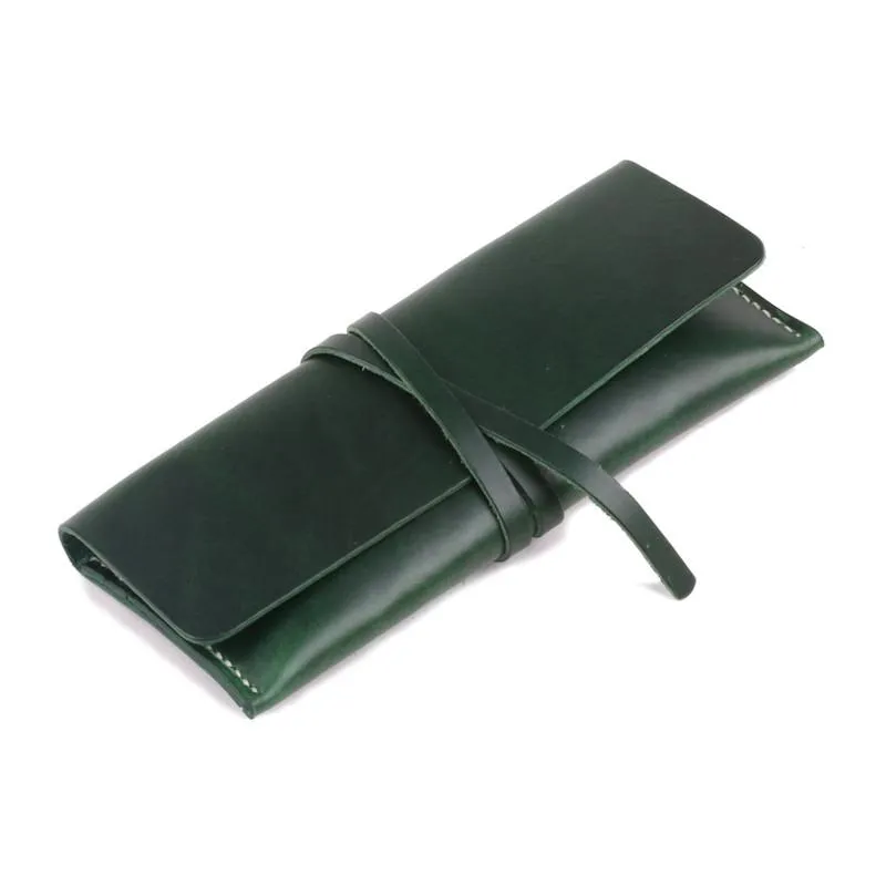 Genuine Leather Long Clutch Purse Wallet