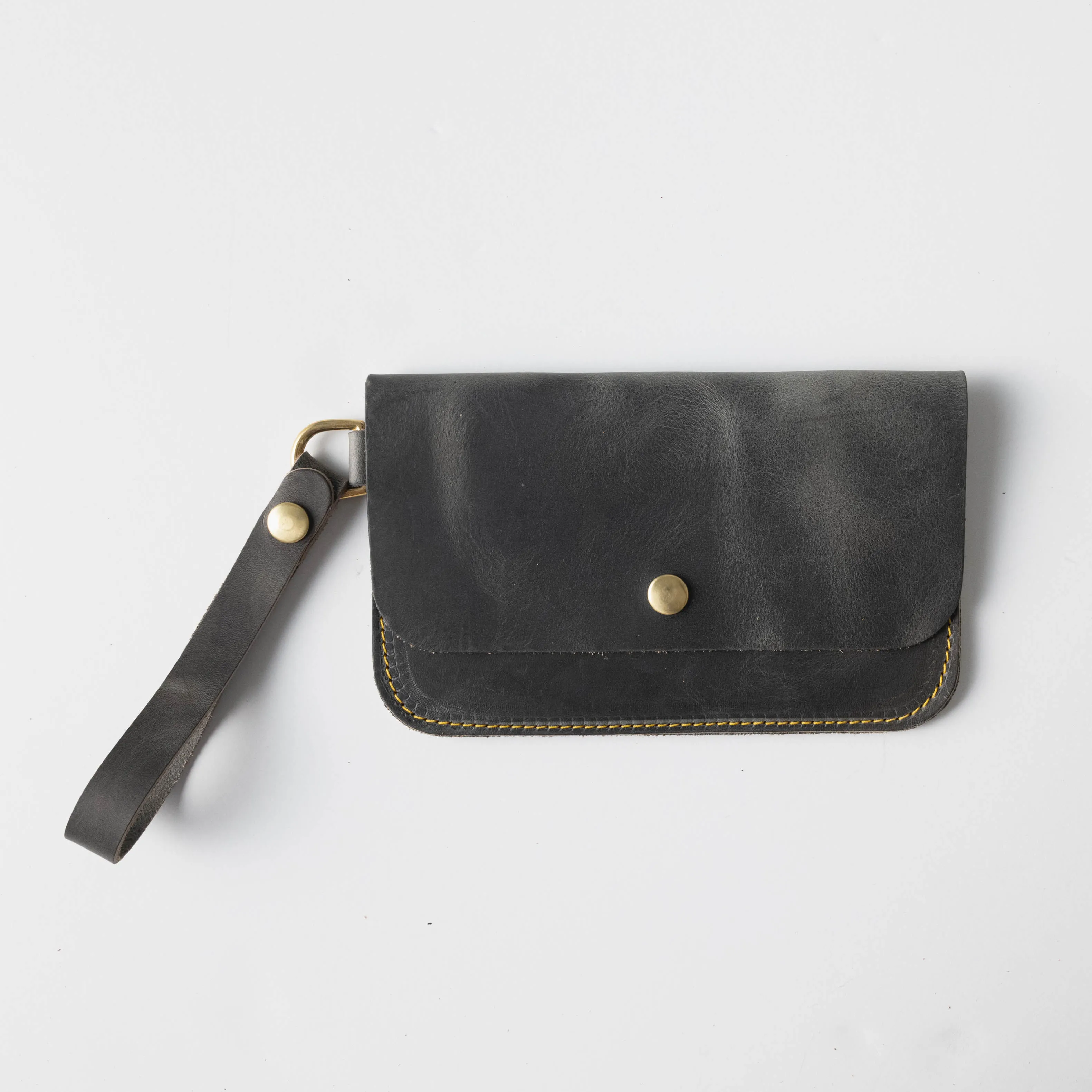 Grey Sky Wristlet Clutch