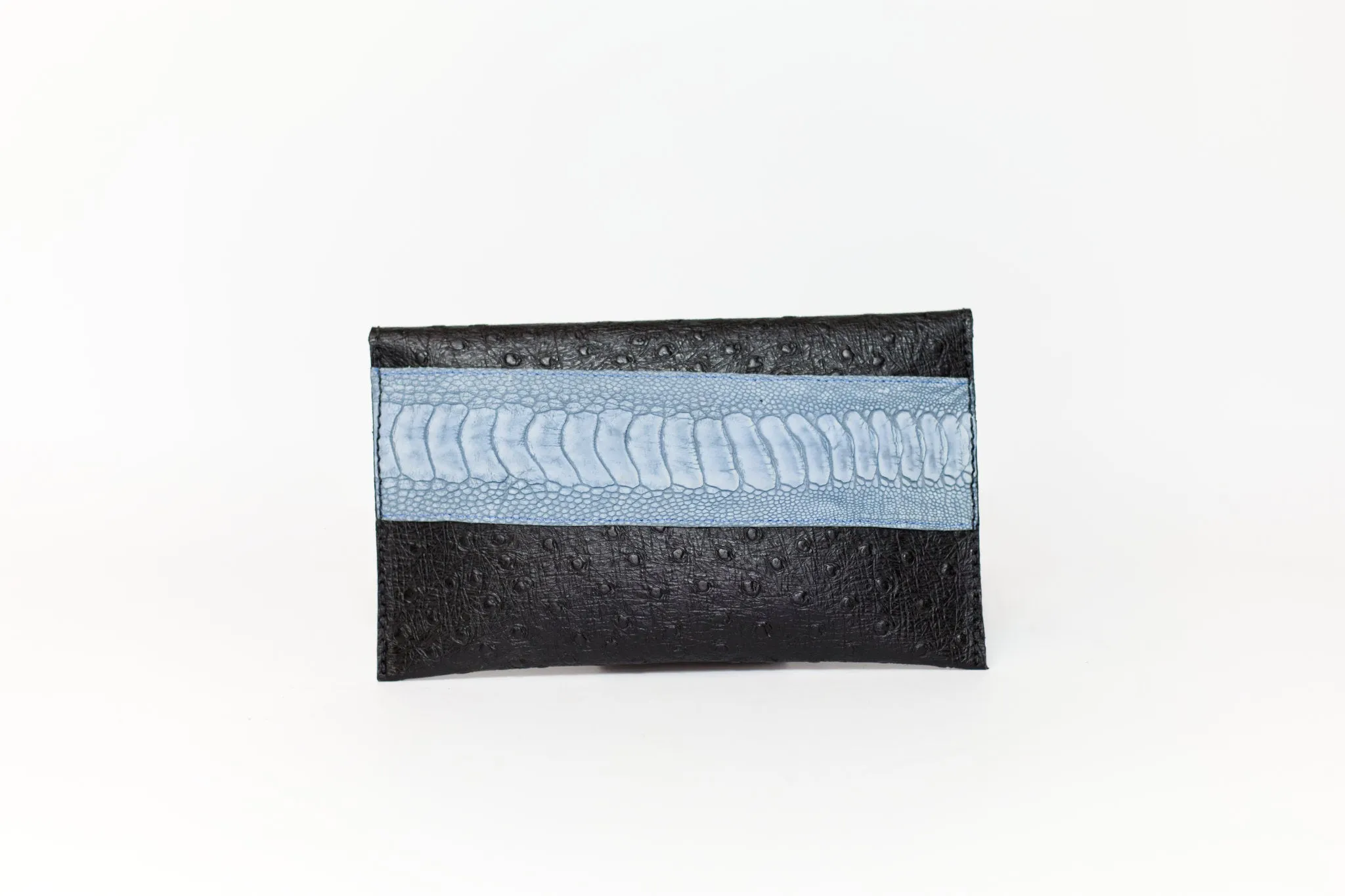 Half Way III Small Clutch - BB Ostrich