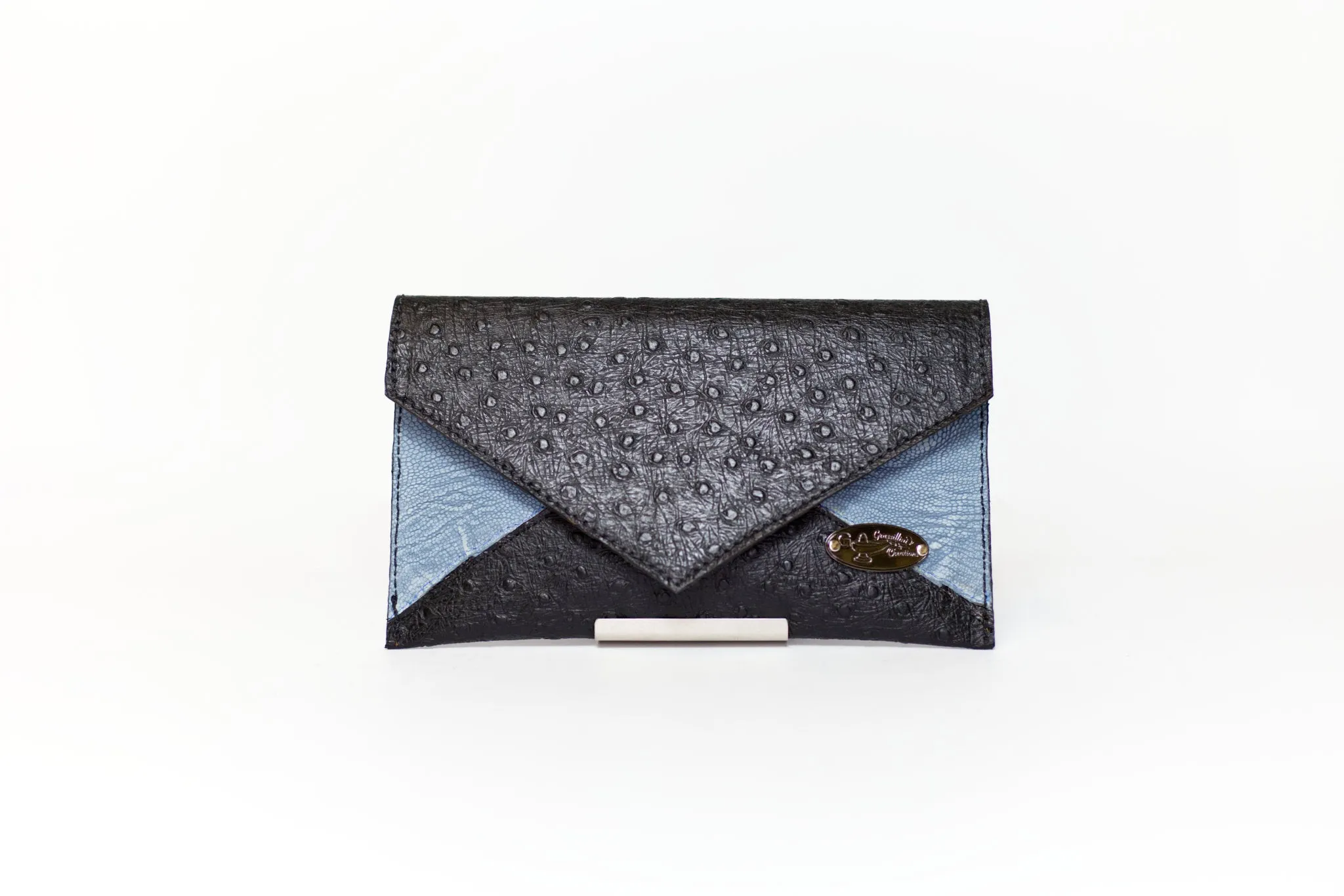 Half Way III Small Clutch - BB Ostrich