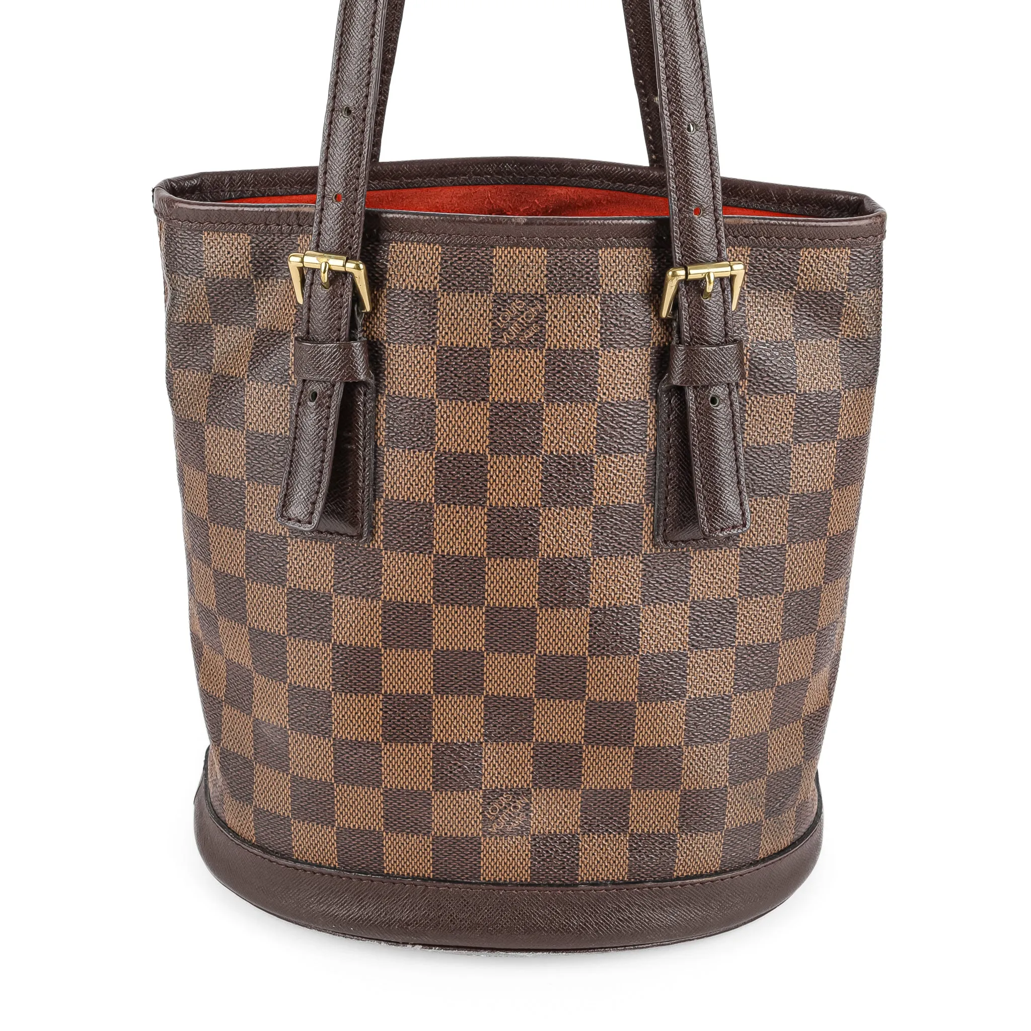 LOUIS VUITTON Damier Ebene Marais Bucket Bag