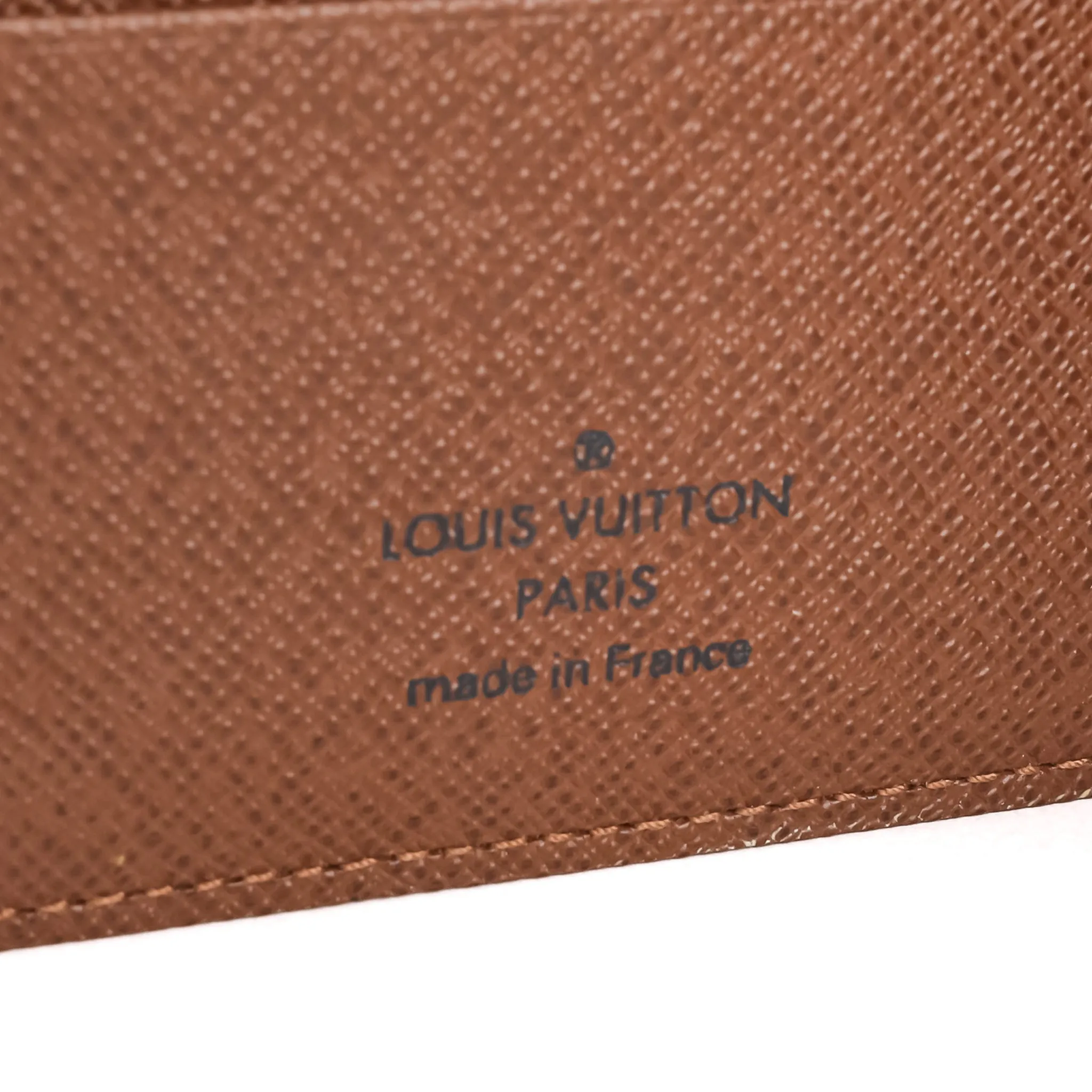 LOUIS VUITTON Monogram Canvas Passport Wallet