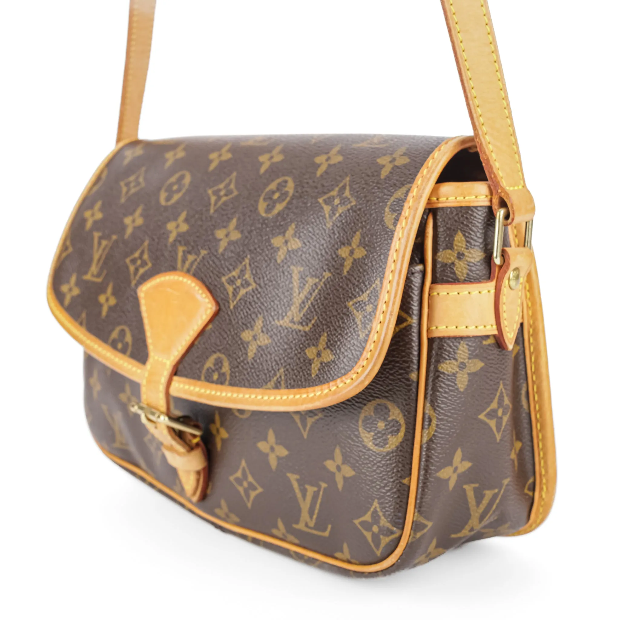 LOUIS VUITTON Monogram Canvas Sologne Crossbody