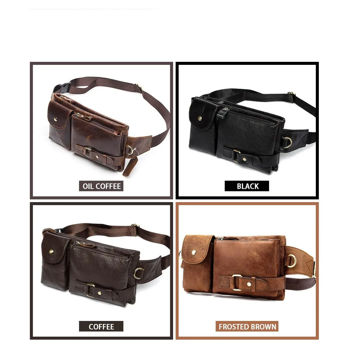 Luxury Exotic Leather Travel Chest Pack