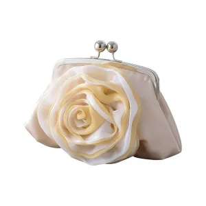 Luxy Moon Ladies Flower Clutch Bag Women Elegant Evening Party Small Bridal Purse