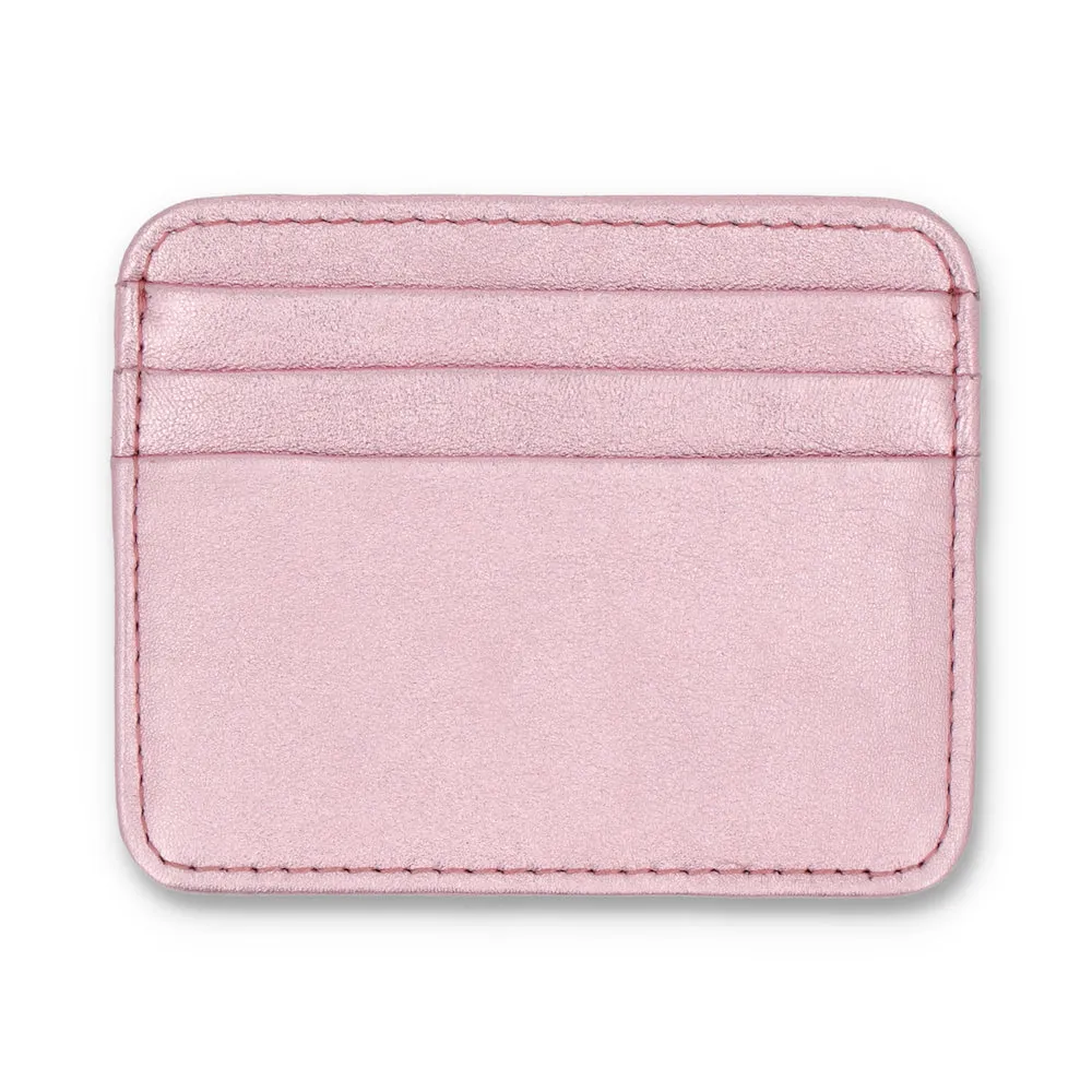 Metallic Pink Razor Wallet & Cardholder