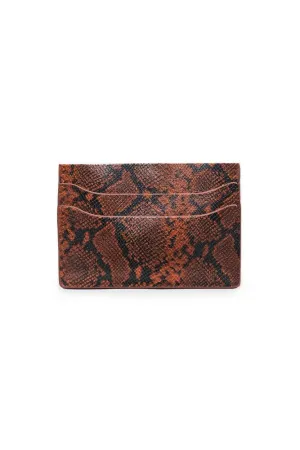 MODA LUXE Cheeky Leather Card Holder