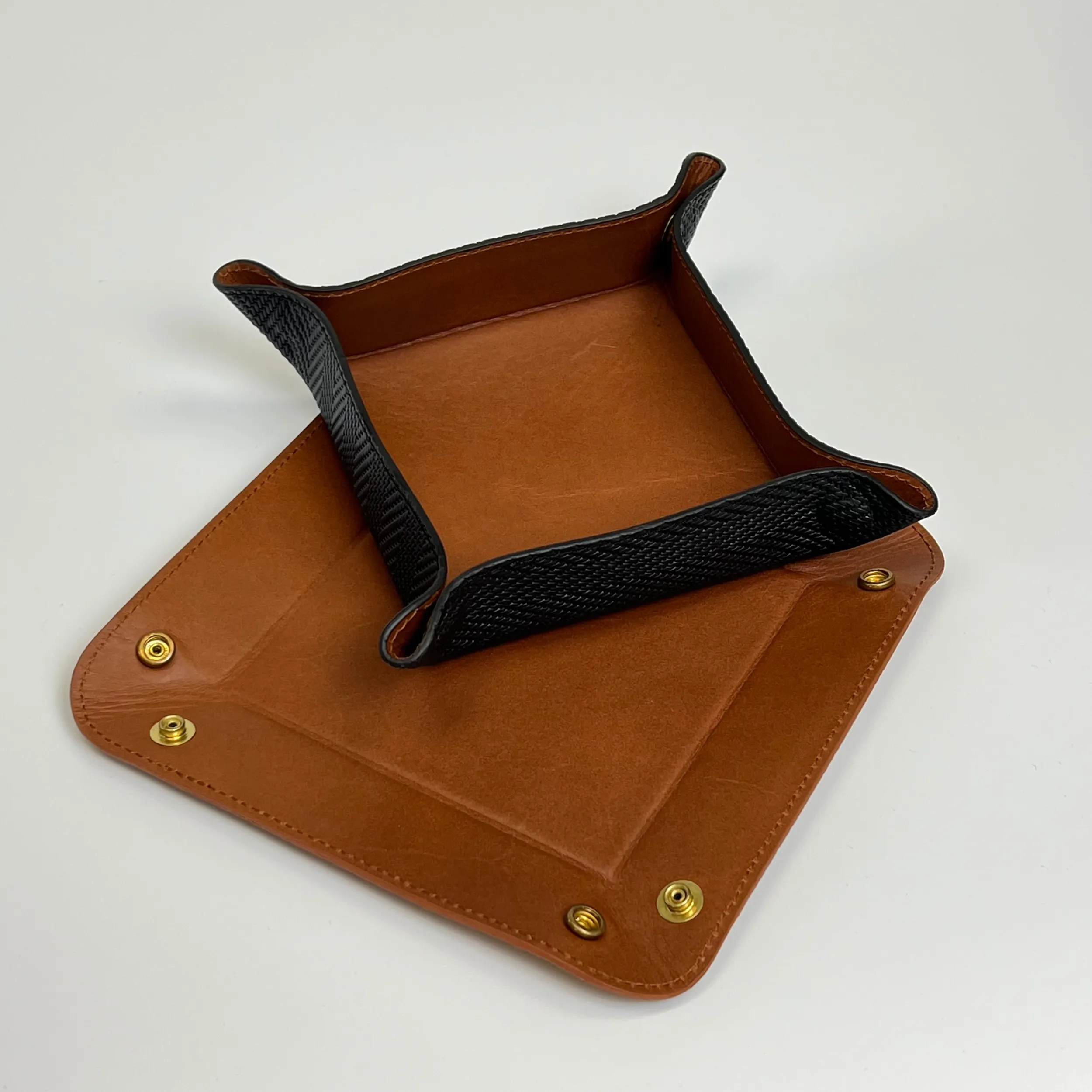 Mordacai Leather Valet Tray | Made in USA