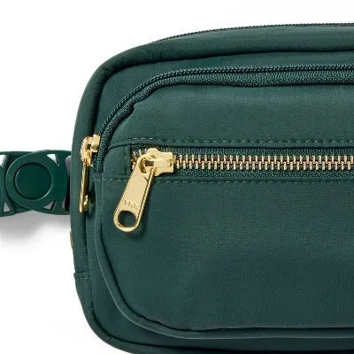 Open Box - Dog Walker Belt Bag/Crossbody - Green - The Cuddle Collab